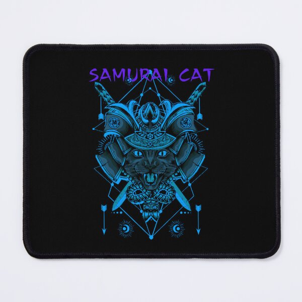 Item preview, Samurai Cat designed and sold by CuteCatsCoffee.