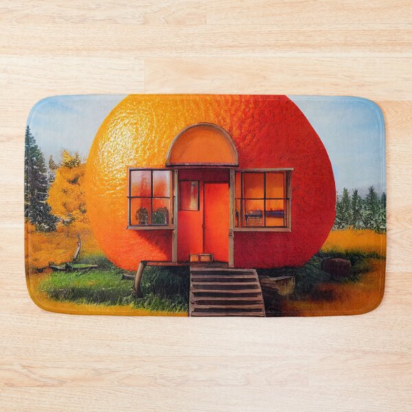 Item preview, Sweet Home Orange cabin - fantasy artwork designed and sold by EmeraldeaArt.