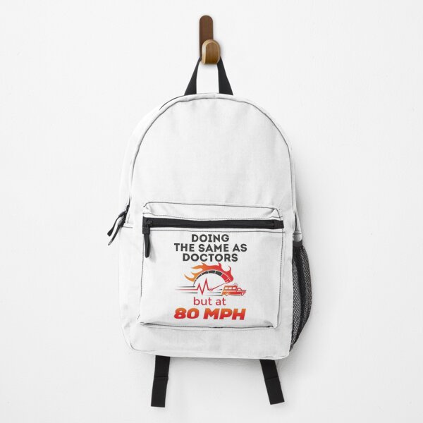 Item preview, Funny EMT Paramedic Doing the Same as Doctors But at 80 MPH designed and sold by jaygo.