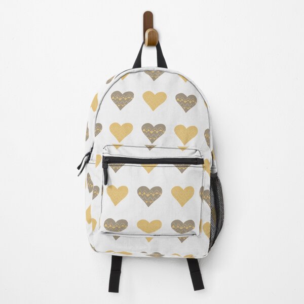 Item preview, Boho Hearts - Soft Yellow & Grey designed and sold by DigThatPrint.