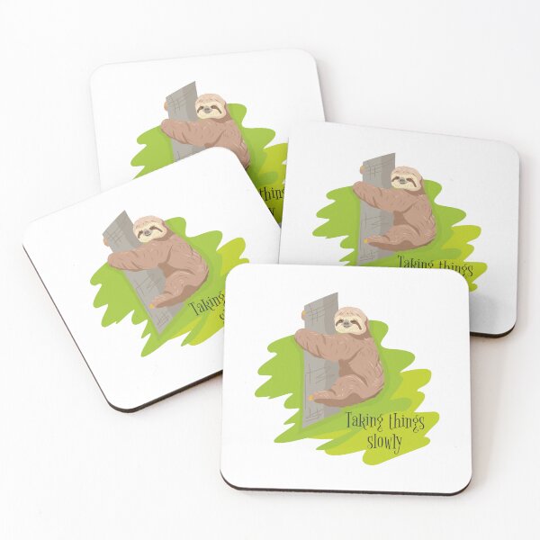 Item preview, Taking Things Slowly: Lazy Sloth designed and sold by ShubhankarK.