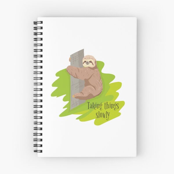 Item preview, Taking Things Slowly: Lazy Sloth designed and sold by ShubhankarK.