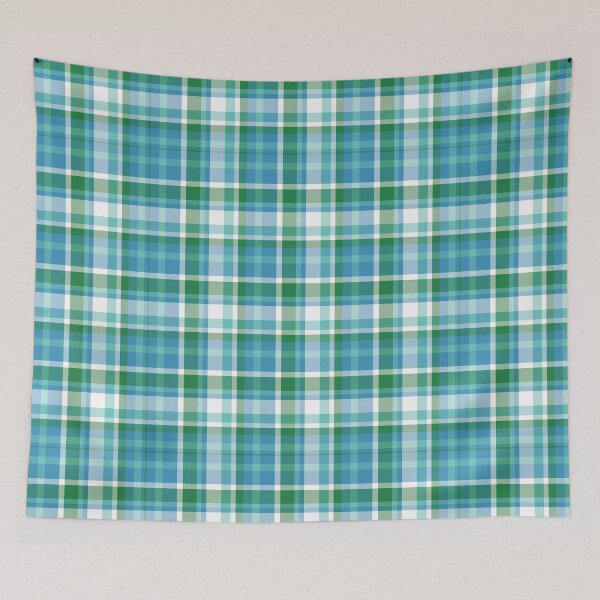 Item preview, Blue and green gingham designed and sold by sherlenel81.