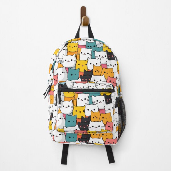 Item preview, Adorable Cat Artistry Seamless Pattern designed and sold by AlienSkinEyes.