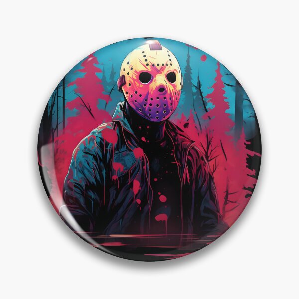 Item preview, Jason Voorhees Pop Art Inspired designed and sold by ARTficiallyAnon.