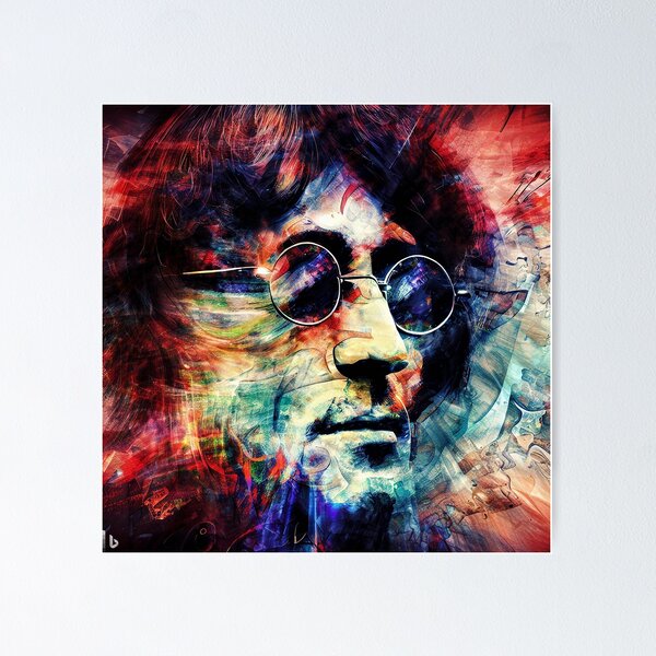 Item preview, John Lennon Tribute designed and sold by Mind-setAI.