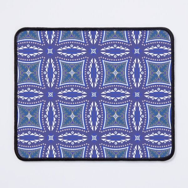 Item preview, Blue Tone Seamless Fabric Pattern #47 designed and sold by Kasalongdesign.
