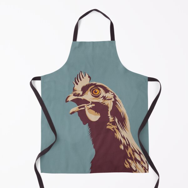 Item preview, Chicken portrait designed and sold by Captain Chromatic.