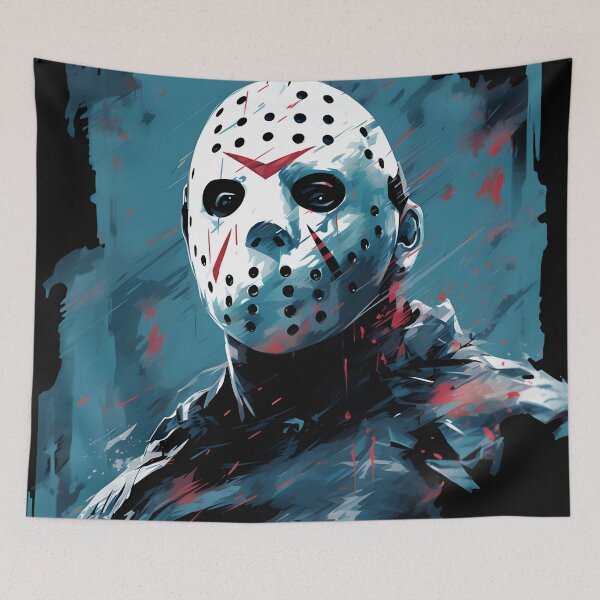 Item preview, Jason Voorhees Impressionism Inspired designed and sold by ARTficiallyAnon.
