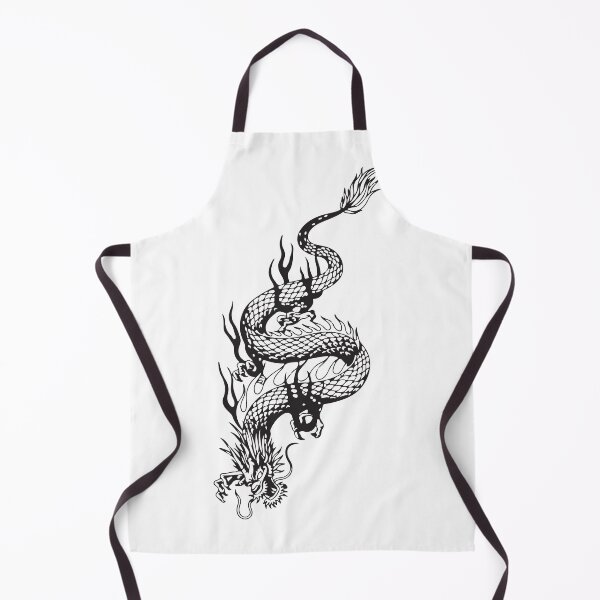 Item preview, Mystical Black Ink Dragon Art designed and sold by InkStation24.