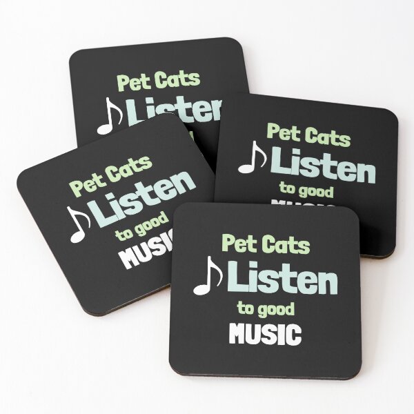 Item preview, Pet Cats Listen to Good Music designed and sold by erenton.