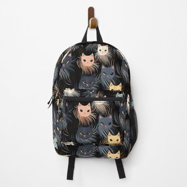 Item preview, Adorable Cat Artistry Seamless Pattern designed and sold by AlienSkinEyes.