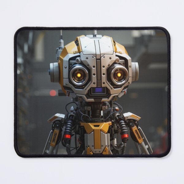 Item preview, a small silver robot designed and sold by mikaws.