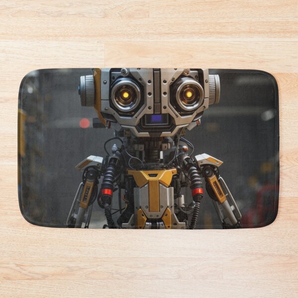 Item preview, a small silver robot designed and sold by mikaws.