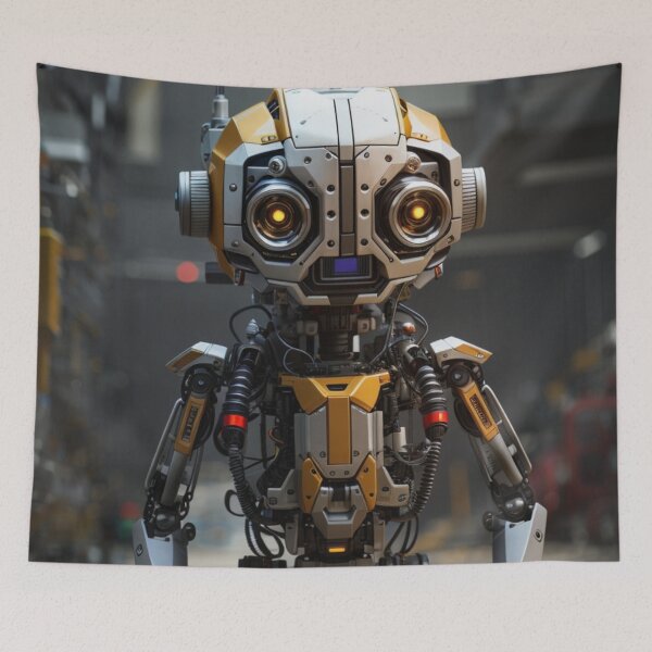 Item preview, a small silver robot designed and sold by mikaws.