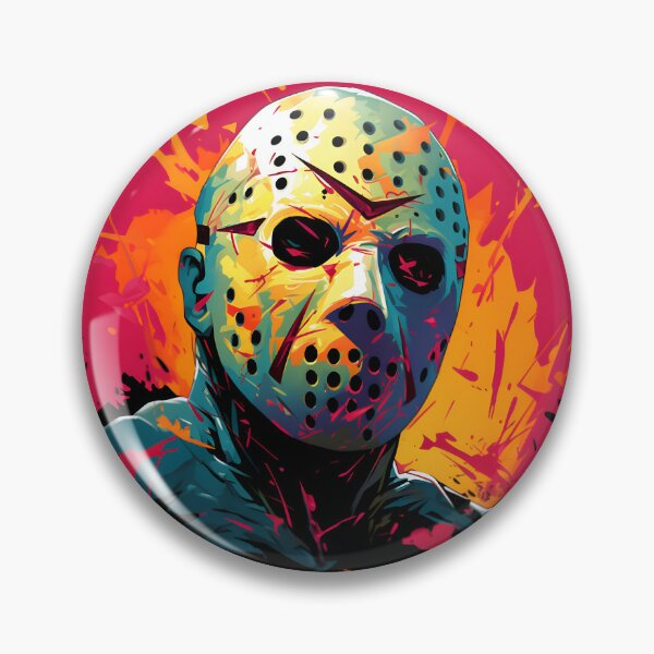 Artikelvorschau, Jason Voorhees Fauvismus inspiriert entworfen und verkauft von ARTficiallyAnon.