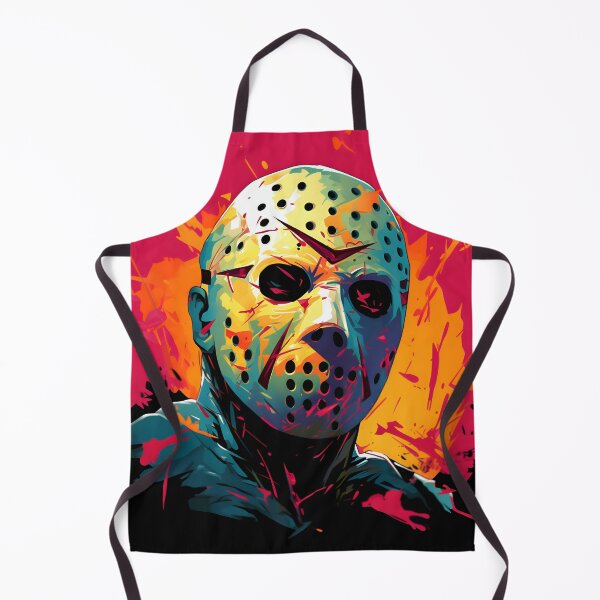 Aperçu de l'œuvre Jason Voorhees inspiré du fauvisme créée et vendue par ARTficiallyAnon.