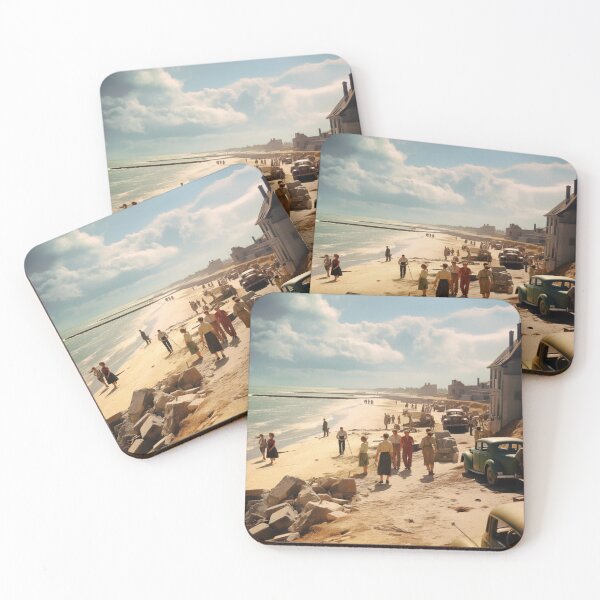 Item preview, What a beautiful day at the beach somewhere in the 1940's. designed and sold by draggers.