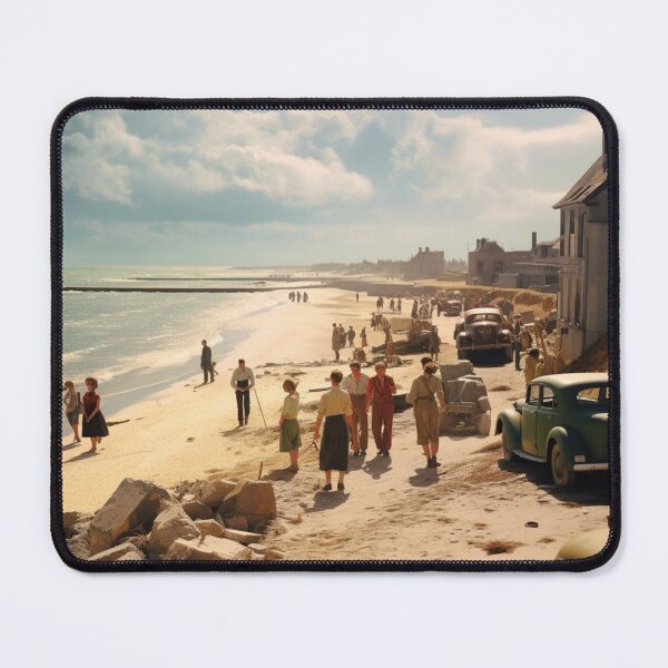 Item preview, What a beautiful day at the beach somewhere in the 1940's. designed and sold by draggers.