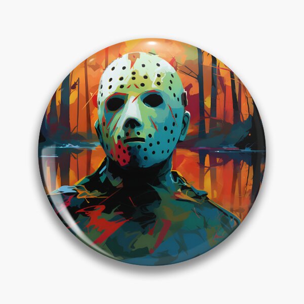 Artikelvorschau, Jason Voorhees Fauvismus inspiriert entworfen und verkauft von ARTficiallyAnon.