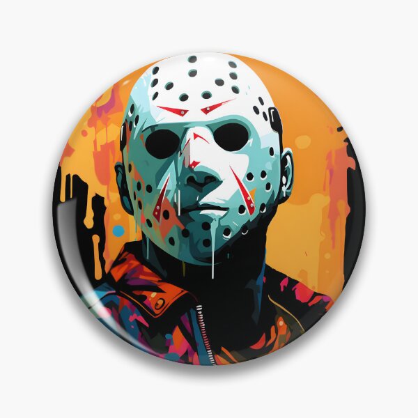 Artikelvorschau, Jason Voorhees Fauvismus inspiriert entworfen und verkauft von ARTficiallyAnon.