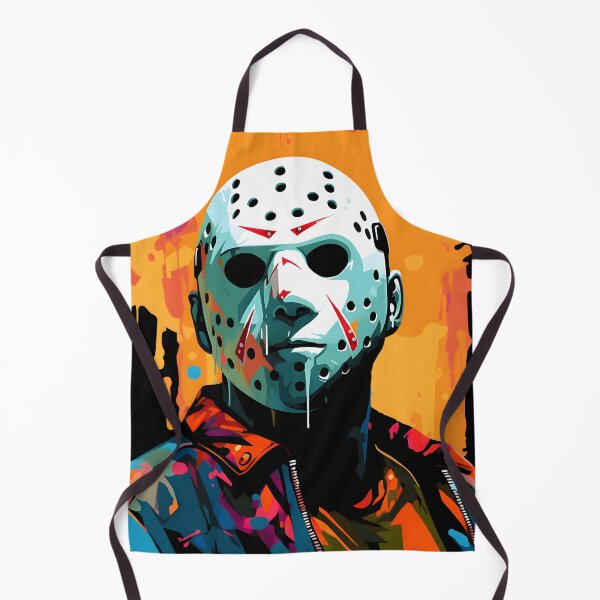Aperçu de l'œuvre Jason Voorhees inspiré du fauvisme créée et vendue par ARTficiallyAnon.
