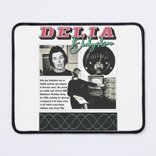 Item preview, Delia Derbyshire /\// Fan Artwork designed and sold by AestheticNow.