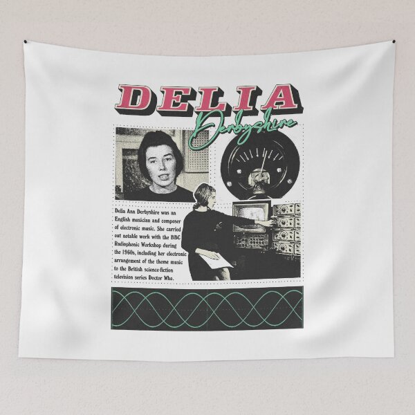 Item preview, Delia Derbyshire /\// Fan Artwork designed and sold by AestheticNow.