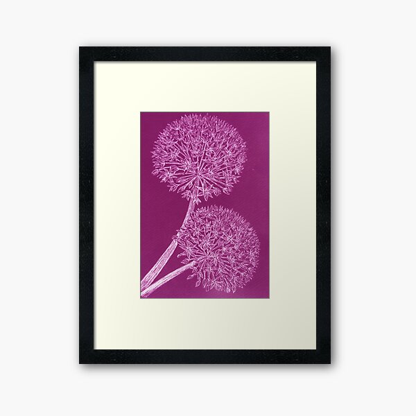 Item preview, Purple Allium designed and sold by MindyourAntlers.