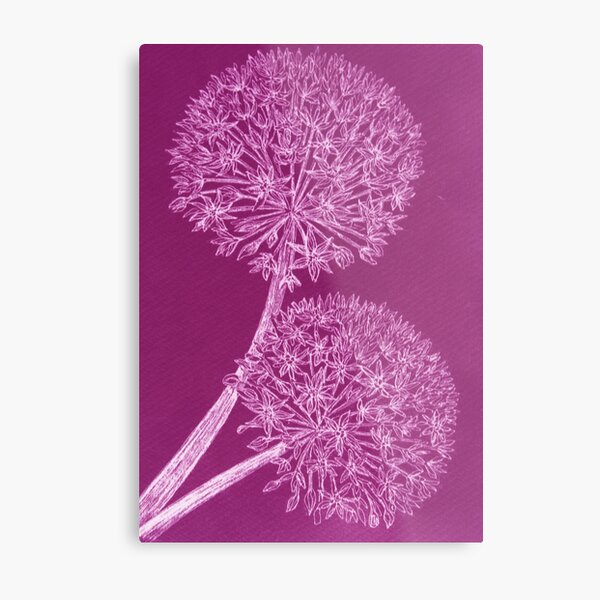 Item preview, Purple Allium designed and sold by MindyourAntlers.