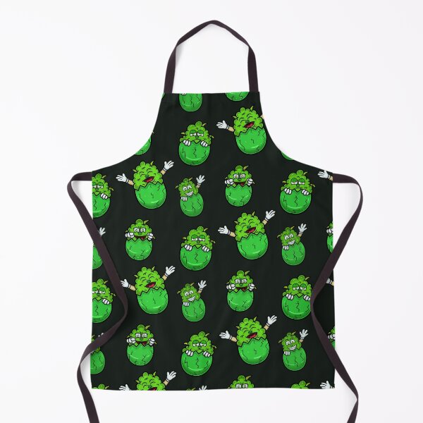 Item preview, Cartoon Mascot of Weed Bud On Egg and Flying. designed and sold by tedykurniawan12.