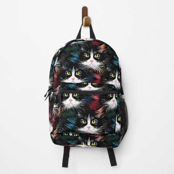 Item preview, Adorable Cat Artistry Seamless Pattern designed and sold by AlienSkinEyes.