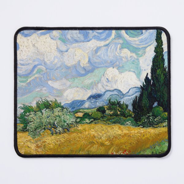 Item preview, Wheat Field with Cypresses - Vincent Van Gogh designed and sold by themasters.
