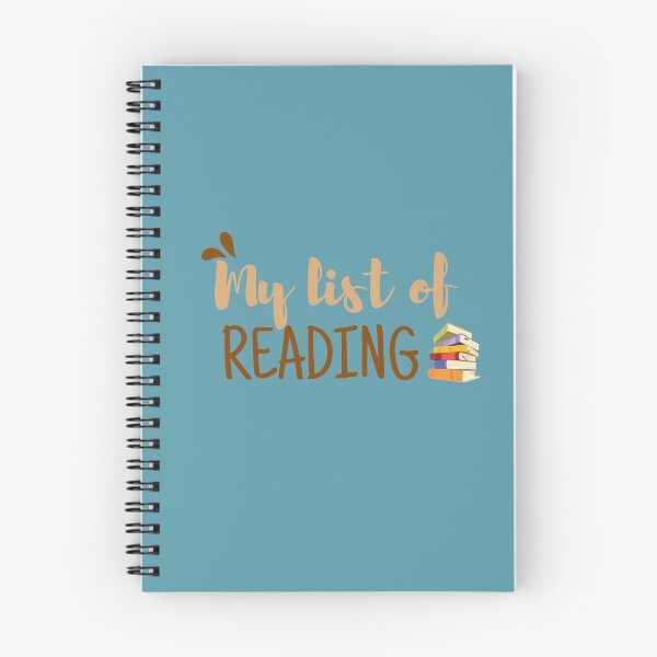 Item preview, My list of reading. Books. designed and sold by BarklesStudio.