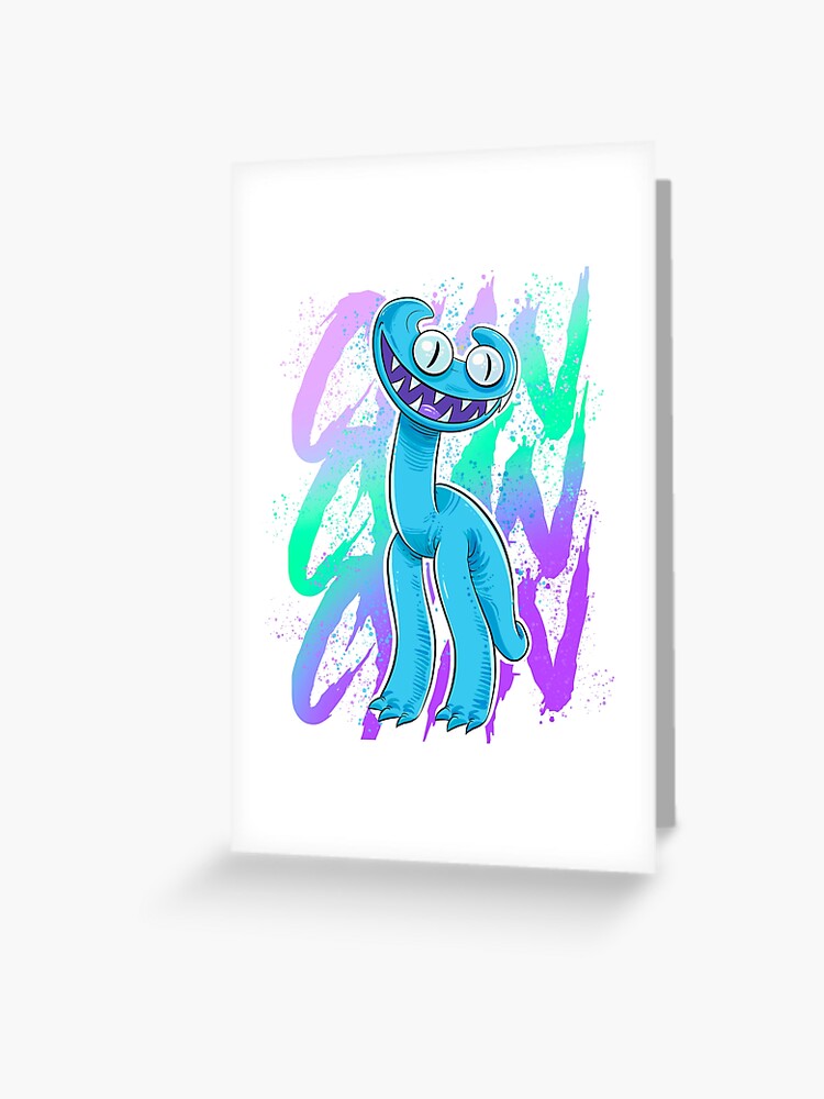 Rainbow Friends Chapter Two with Cyan and Yellow | Greeting Card