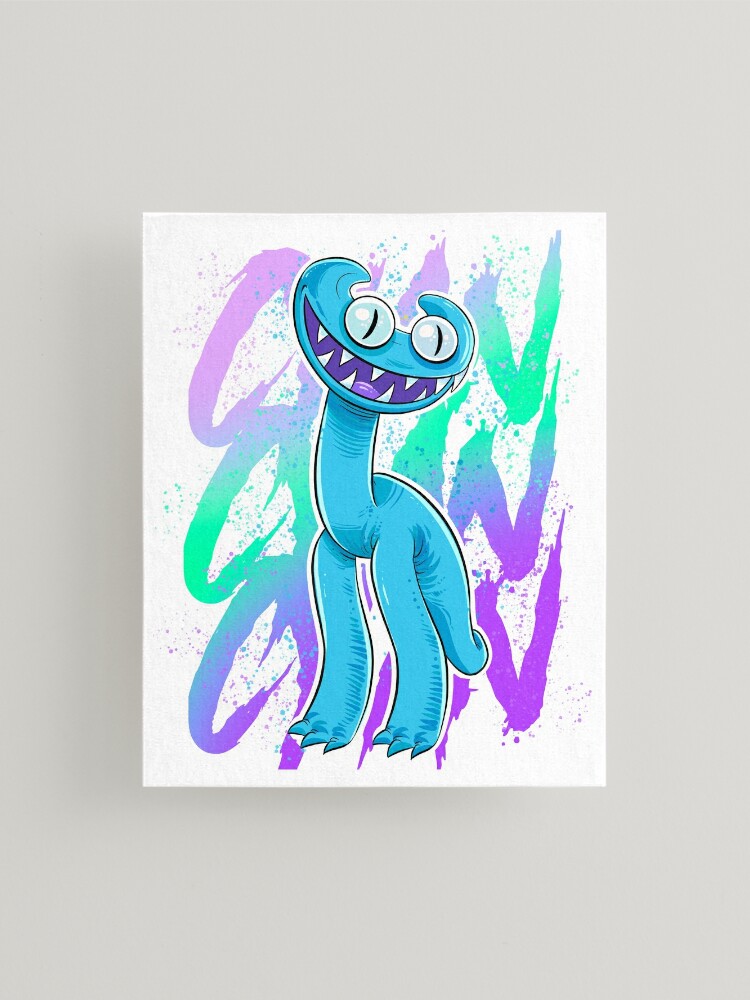 Yellow Rainbow Friends Fan art Sticker for Sale by DrawForFunYt