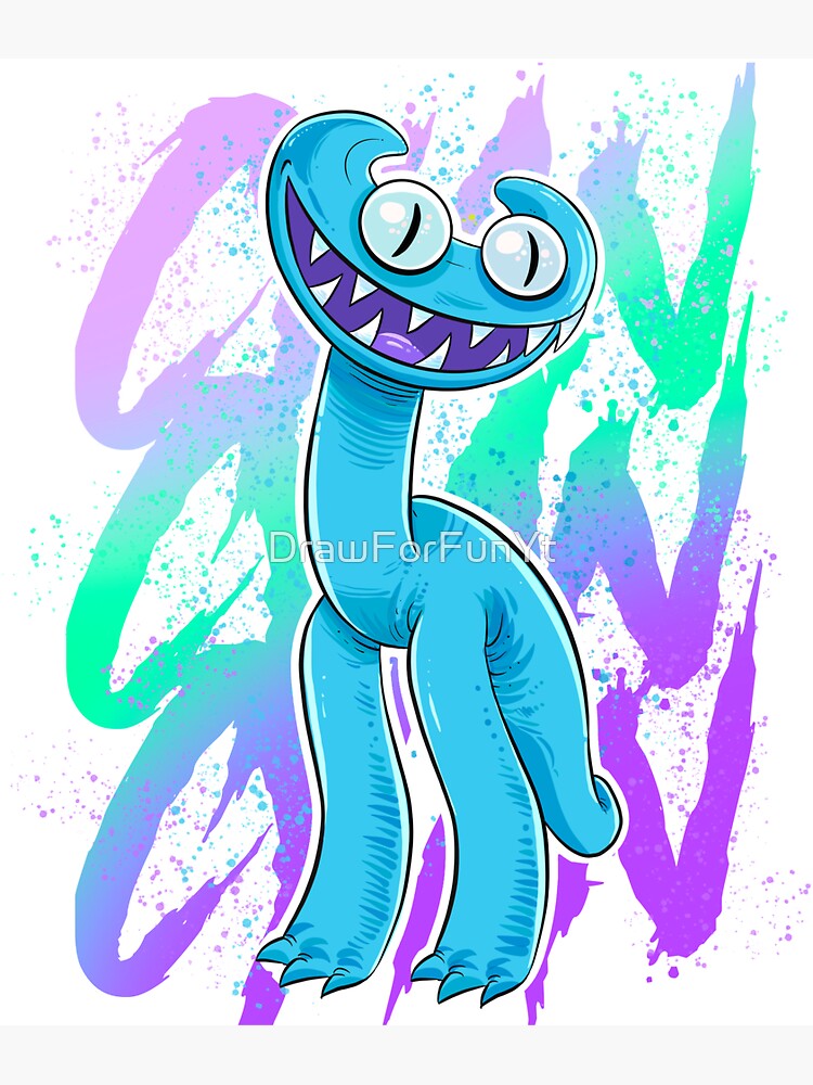 Rainbow Friends Premium SVG, Alien Roblox Rainbow