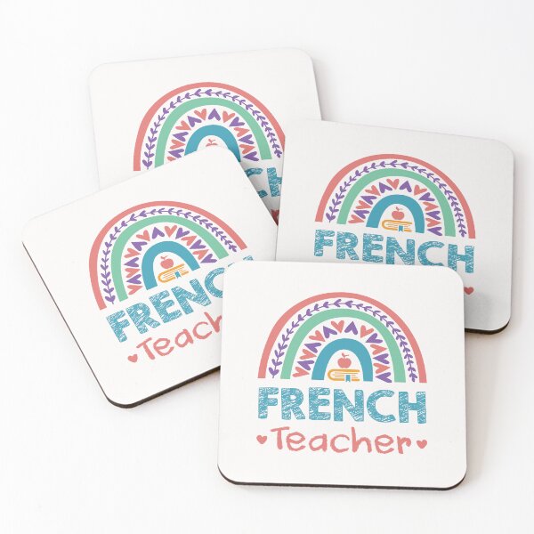 Item preview, French Teacher Rainbow designed and sold by jaygo.