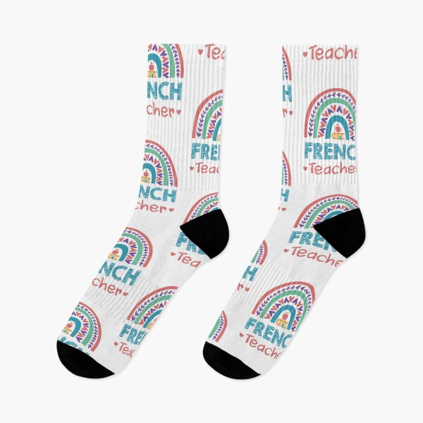 Item preview, French Teacher Rainbow designed and sold by jaygo.