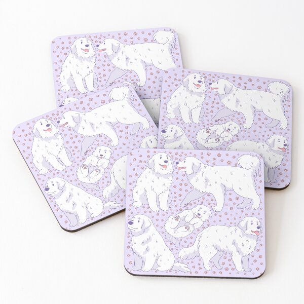 Item preview, Great pyrenees cute dog pattern  designed and sold by Yaragold.