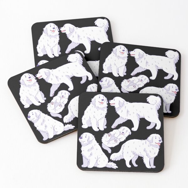 Item preview, Great pyrenees cute dog pattern  designed and sold by Yaragold.