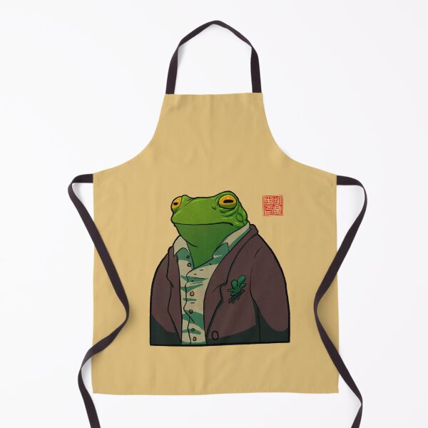 Item preview, business suit dapper frog designed and sold by DingHuArt.