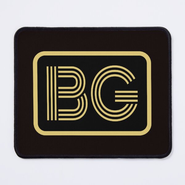 Item preview, BG Initials Gold Geometric Letters designed and sold by Jeallan Designs.