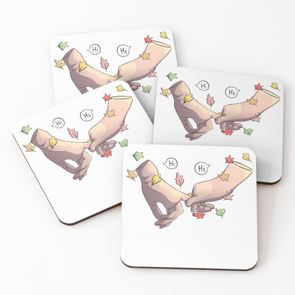 Item preview, Heartstopper Hands With Leaves And Speechbubble Hi Classic designed and sold by MozellRoberts.