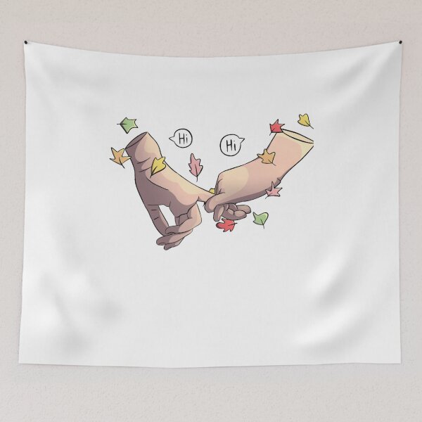Item preview, Heartstopper Hands With Leaves And Speechbubble Hi Classic designed and sold by MozellRoberts.