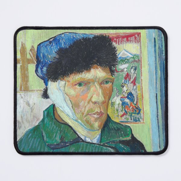 Item preview, Self-Portrait with Bandaged Ear - Vincent Van Gogh designed and sold by themasters.