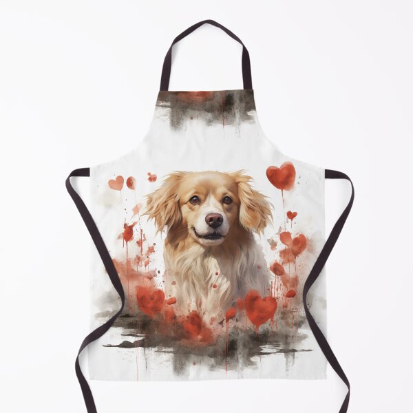 Item preview, Photorealistic image of a dog in the style of a watercolor designed and sold by Pflugart.