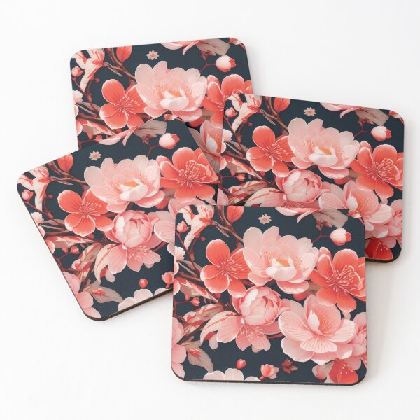 Item preview, Sakura Cherry Blossom Tree Pattern Japanese Culture Feminine Flowers designed and sold by TriniTeeClub.