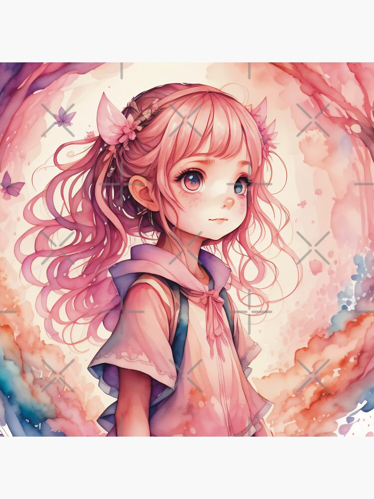 Cute, simple, soft anime girl | Minimalistic monochrome beige | Avatar idea  : r/SoftAesthetic