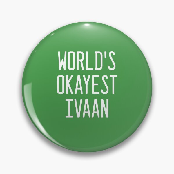 Item preview, World's Okayest Ivaan designed and sold by TimespunThreads.